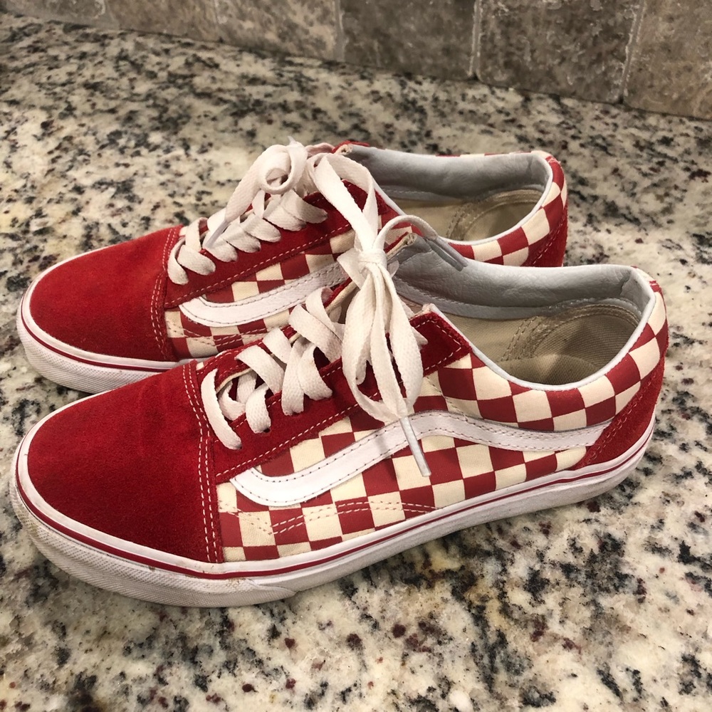 Women’s Checkered Vans